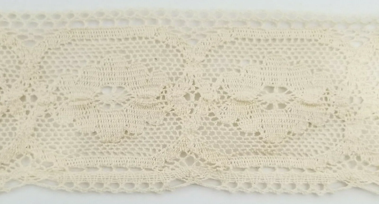 2-3/4" Cotton Cluny Lace Trimming - 8 Continuous Yards - MADE IN USA!