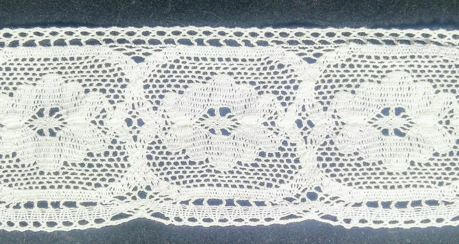 2-3/4" Cotton Cluny Lace Trimming - 8 Continuous Yards - MADE IN USA!