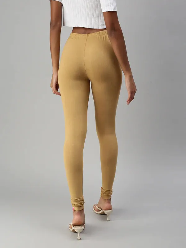 Amazing Honey Color Premium Quality Leggings For Women