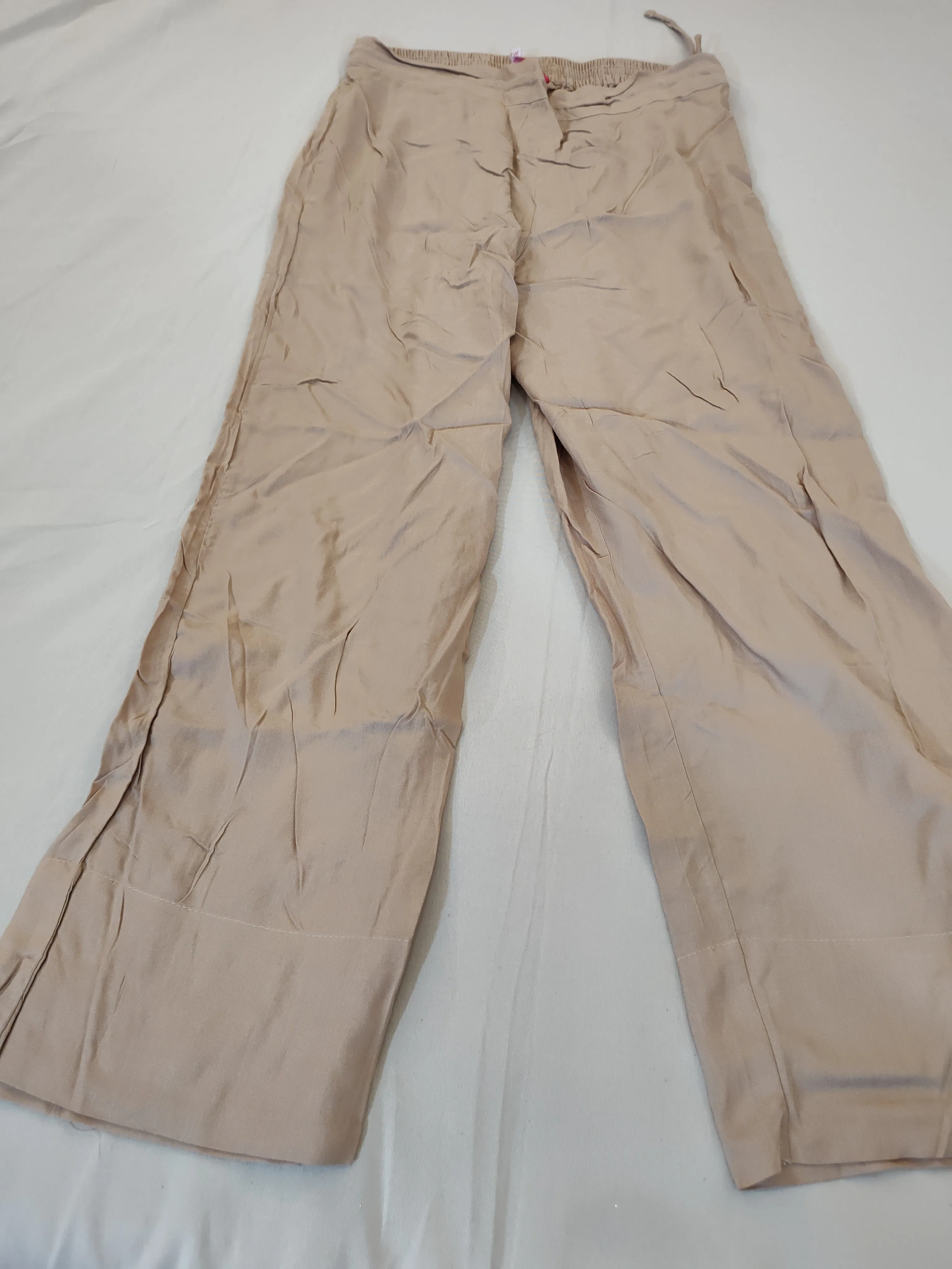 Appealing Beige Colored Palazzo Pants