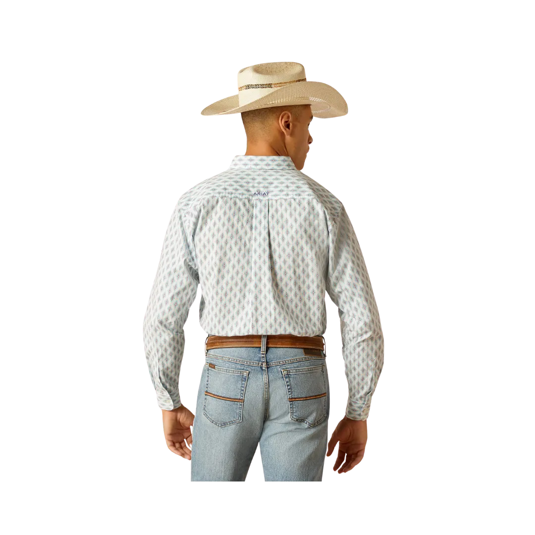 Ariat Men's Kendrick Fitted White Shirt