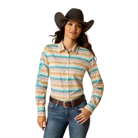 Ariat Women's Team Kirby Stretch Fallon Serape Print Shirt