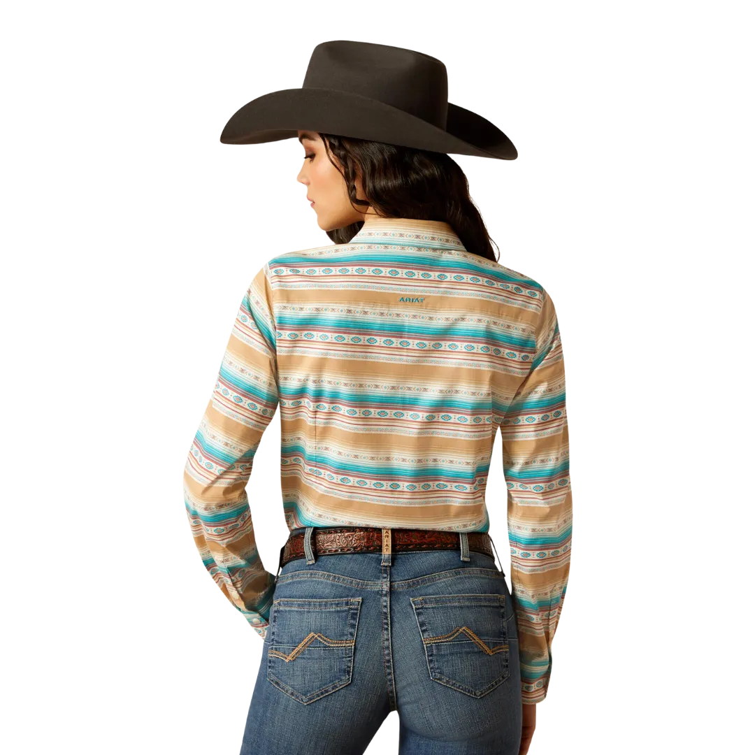 Ariat Women's Team Kirby Stretch Fallon Serape Print Shirt