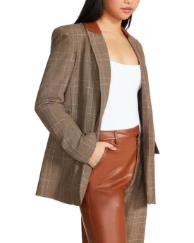 AUDREY BLAZER BROWN MULTI