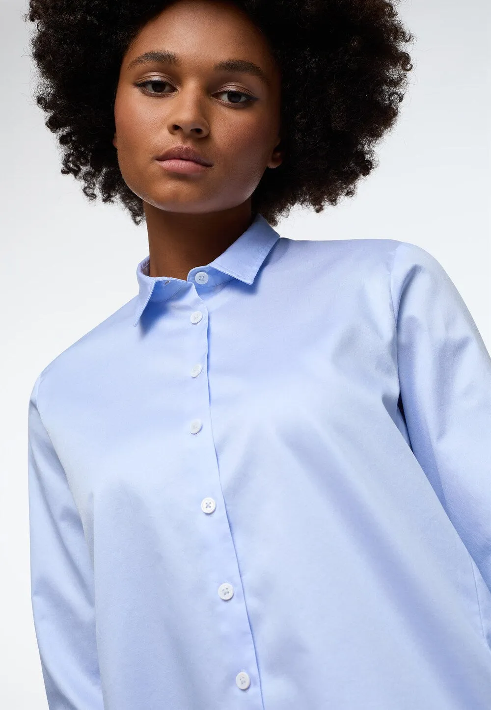 Blouse Eterna, light blue