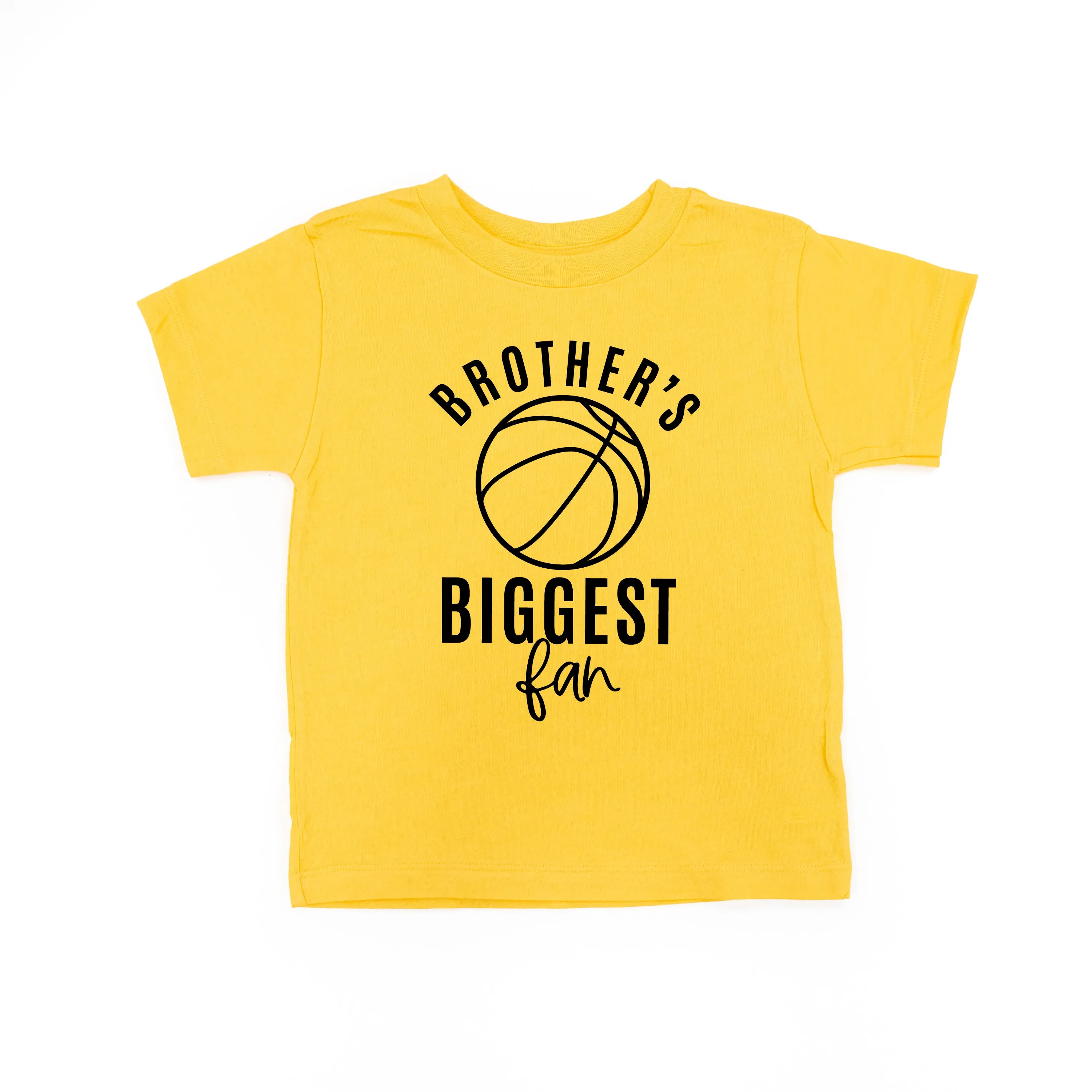 Brother's Biggest Fan - (Basketball) - Short Sleeve Child Shirt