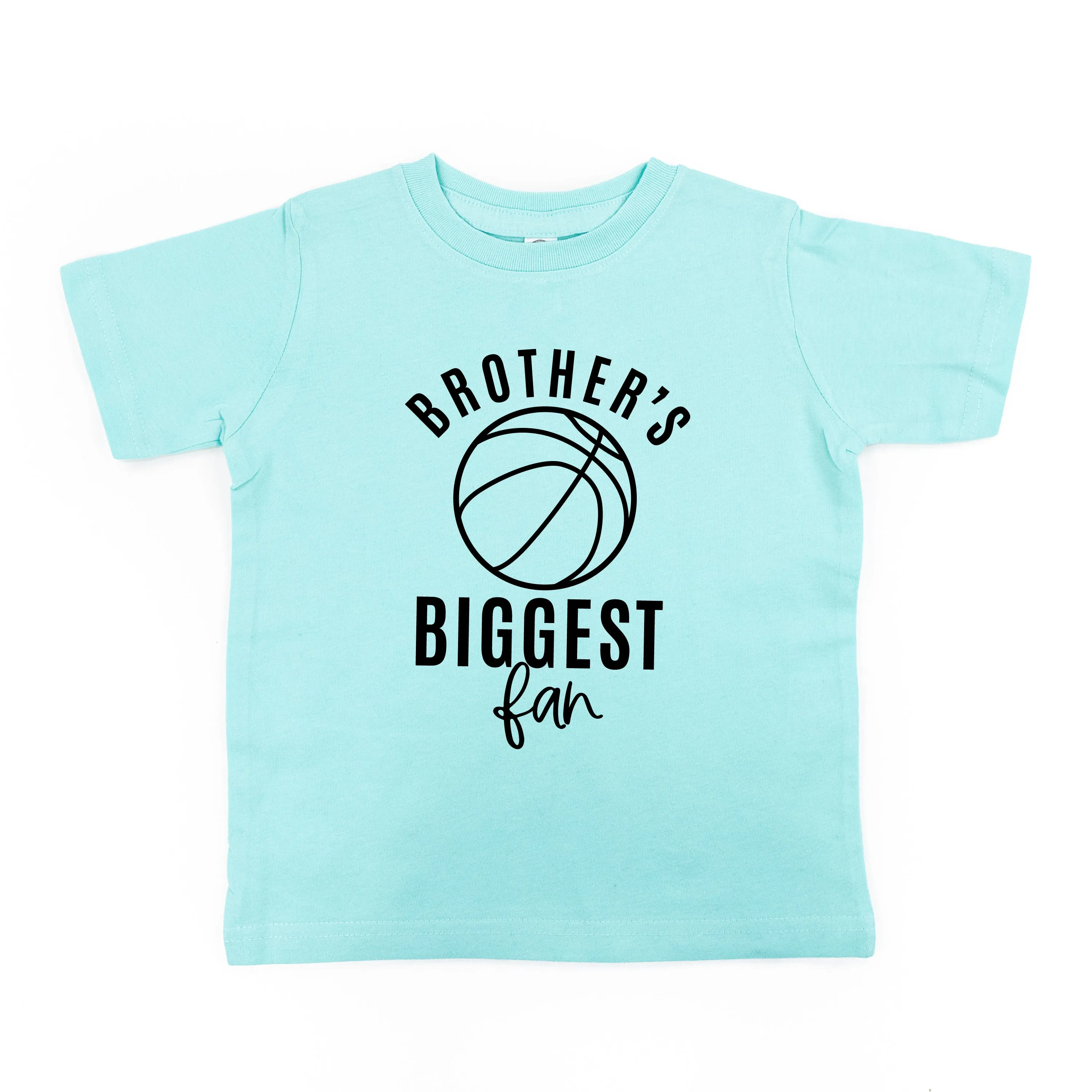 Brother's Biggest Fan - (Basketball) - Short Sleeve Child Shirt