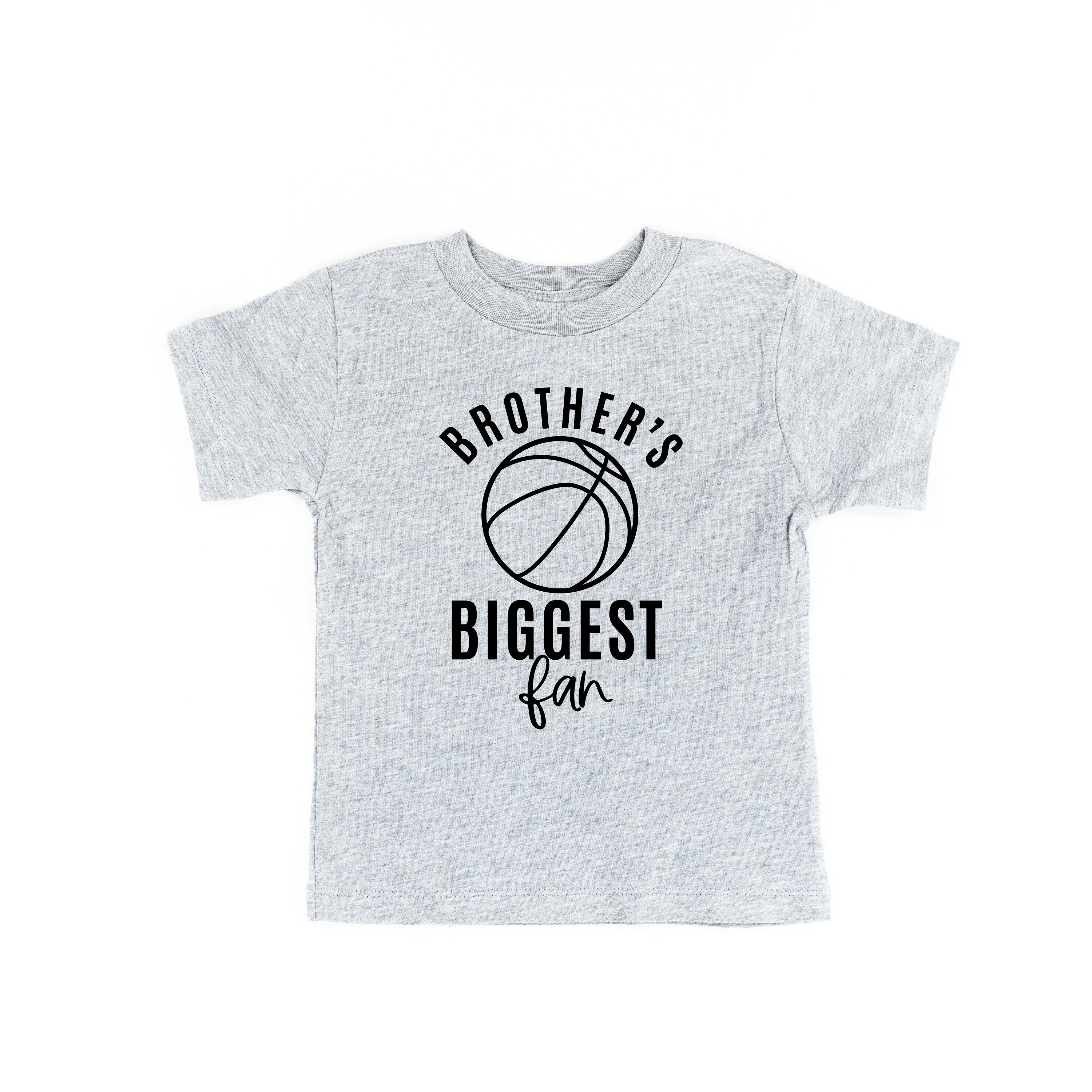 Brother's Biggest Fan - (Basketball) - Short Sleeve Child Shirt