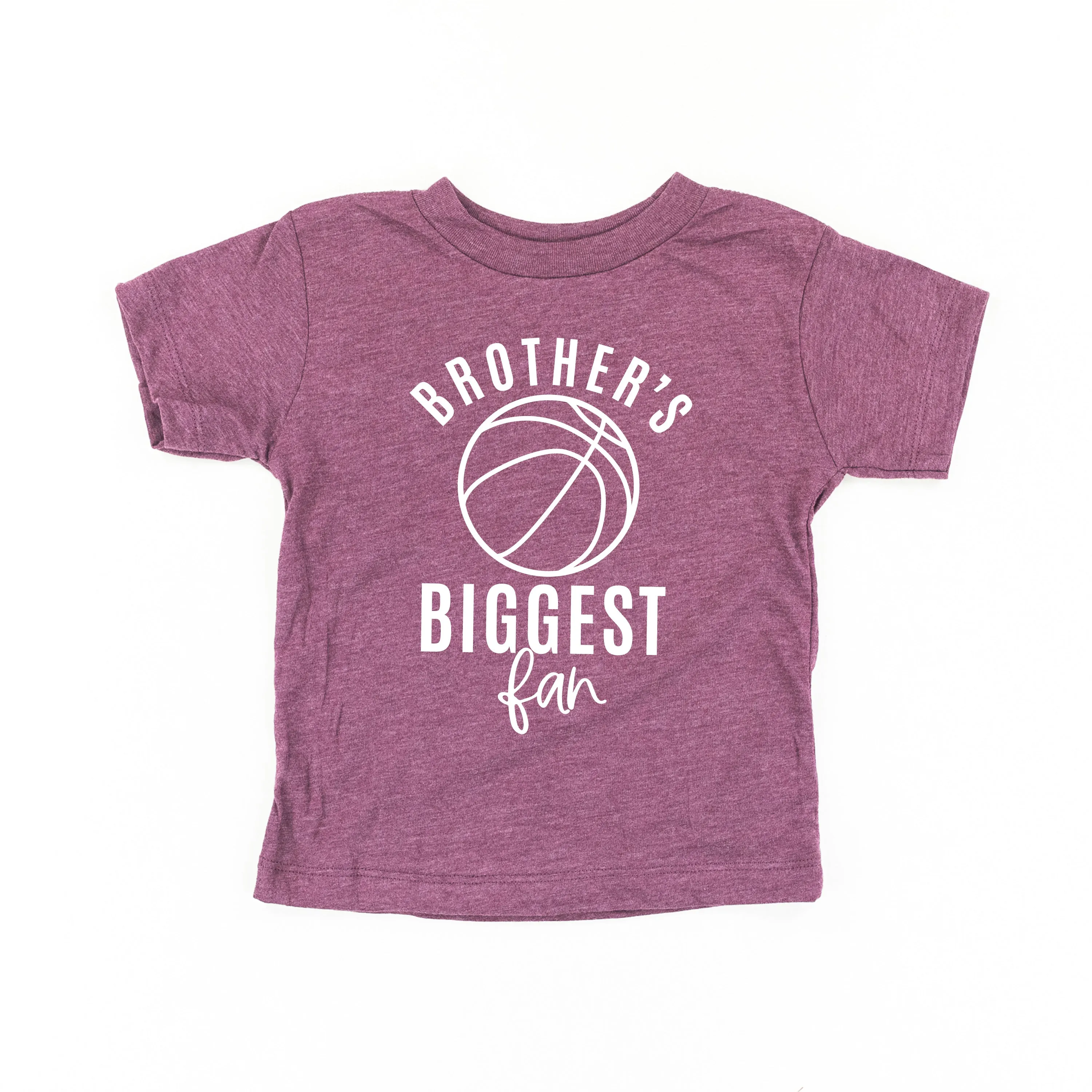 Brother's Biggest Fan - (Basketball) - Short Sleeve Child Shirt