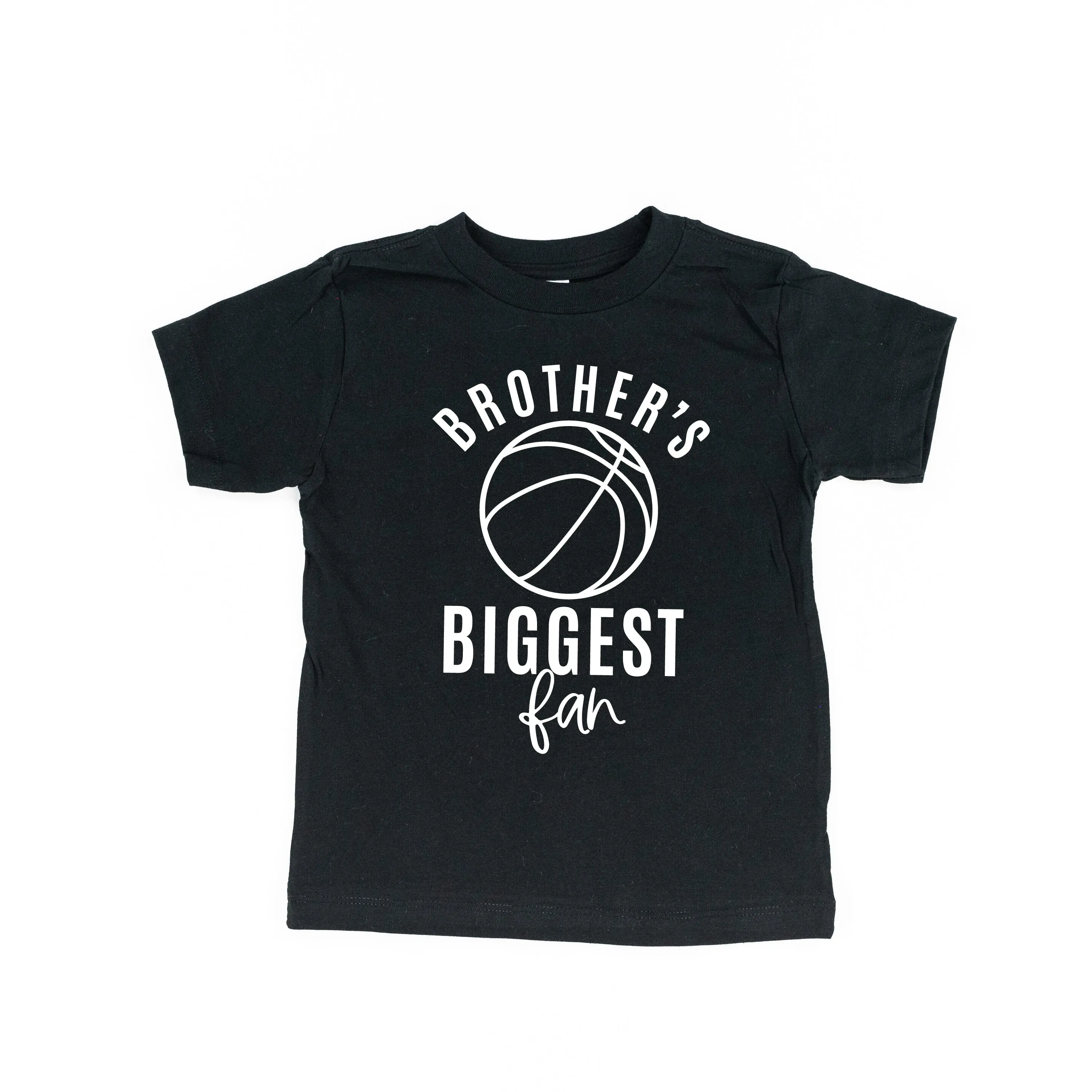 Brother's Biggest Fan - (Basketball) - Short Sleeve Child Shirt