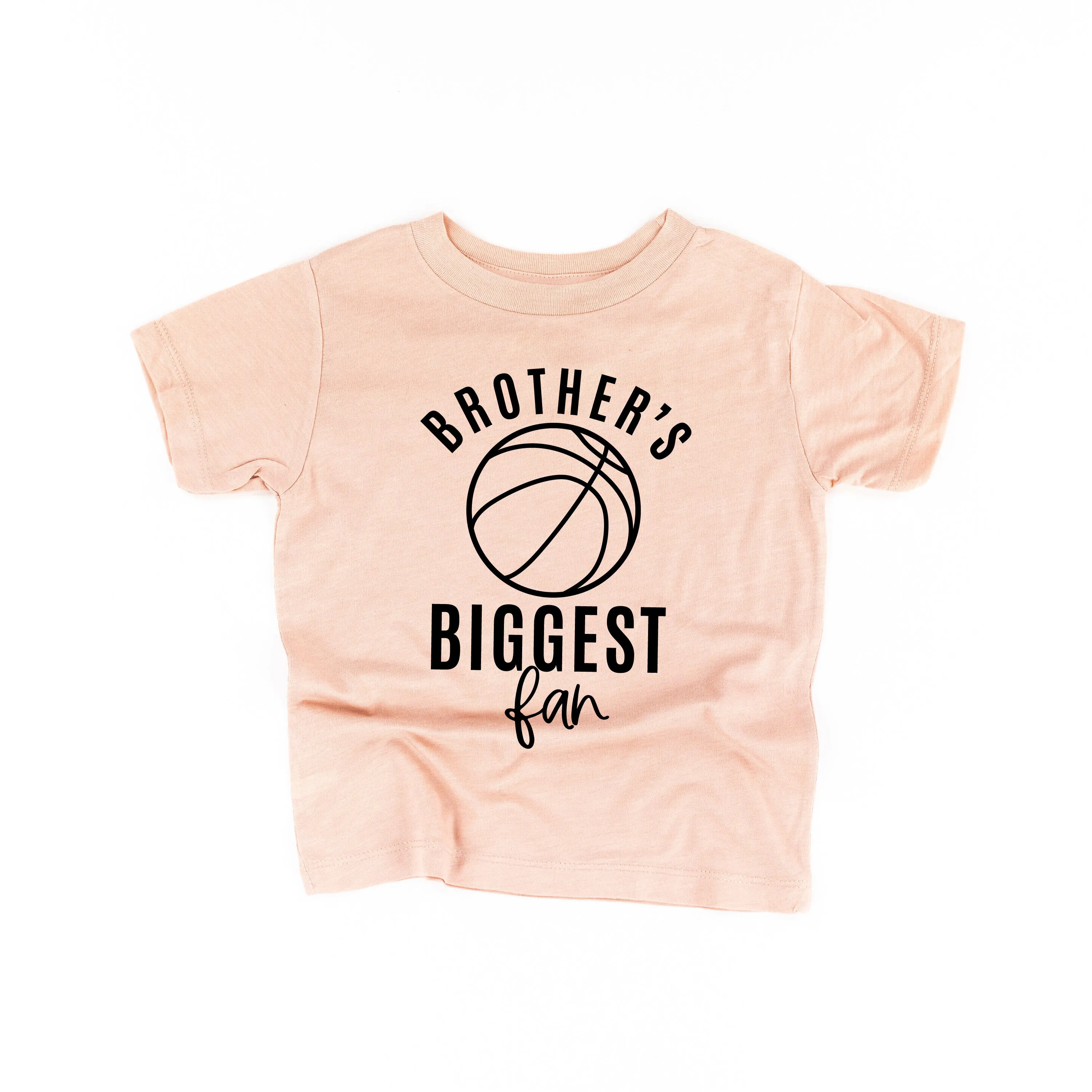 Brother's Biggest Fan - (Basketball) - Short Sleeve Child Shirt