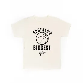 Brother's Biggest Fan - (Basketball) - Short Sleeve Child Shirt