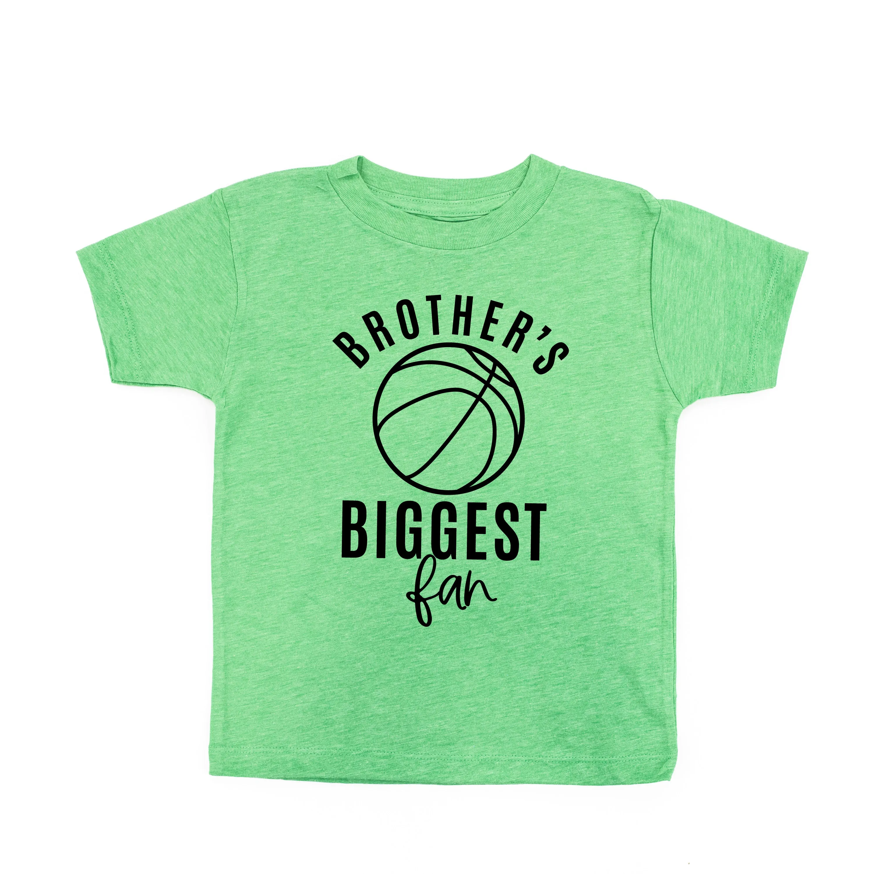 Brother's Biggest Fan - (Basketball) - Short Sleeve Child Shirt