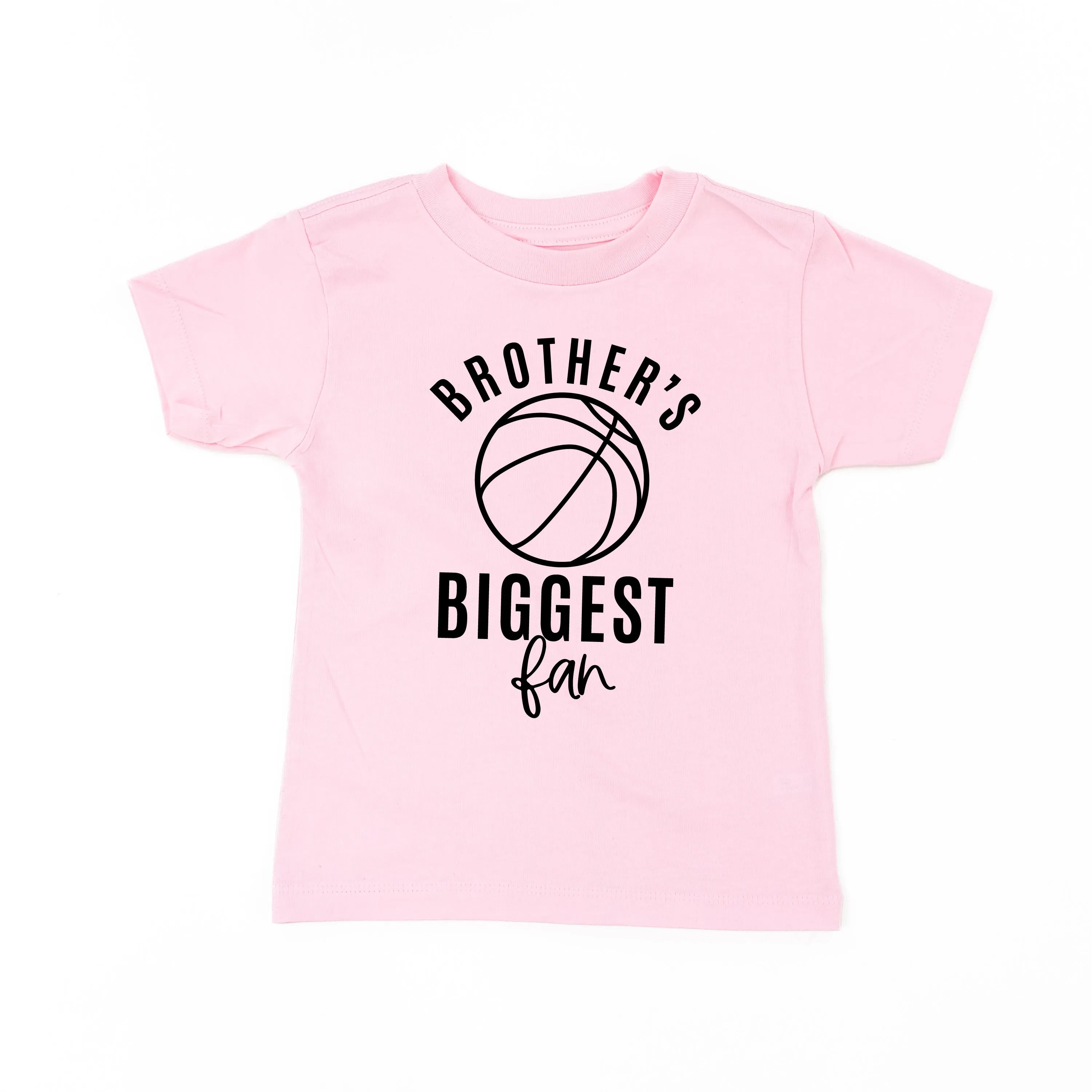 Brother's Biggest Fan - (Basketball) - Short Sleeve Child Shirt