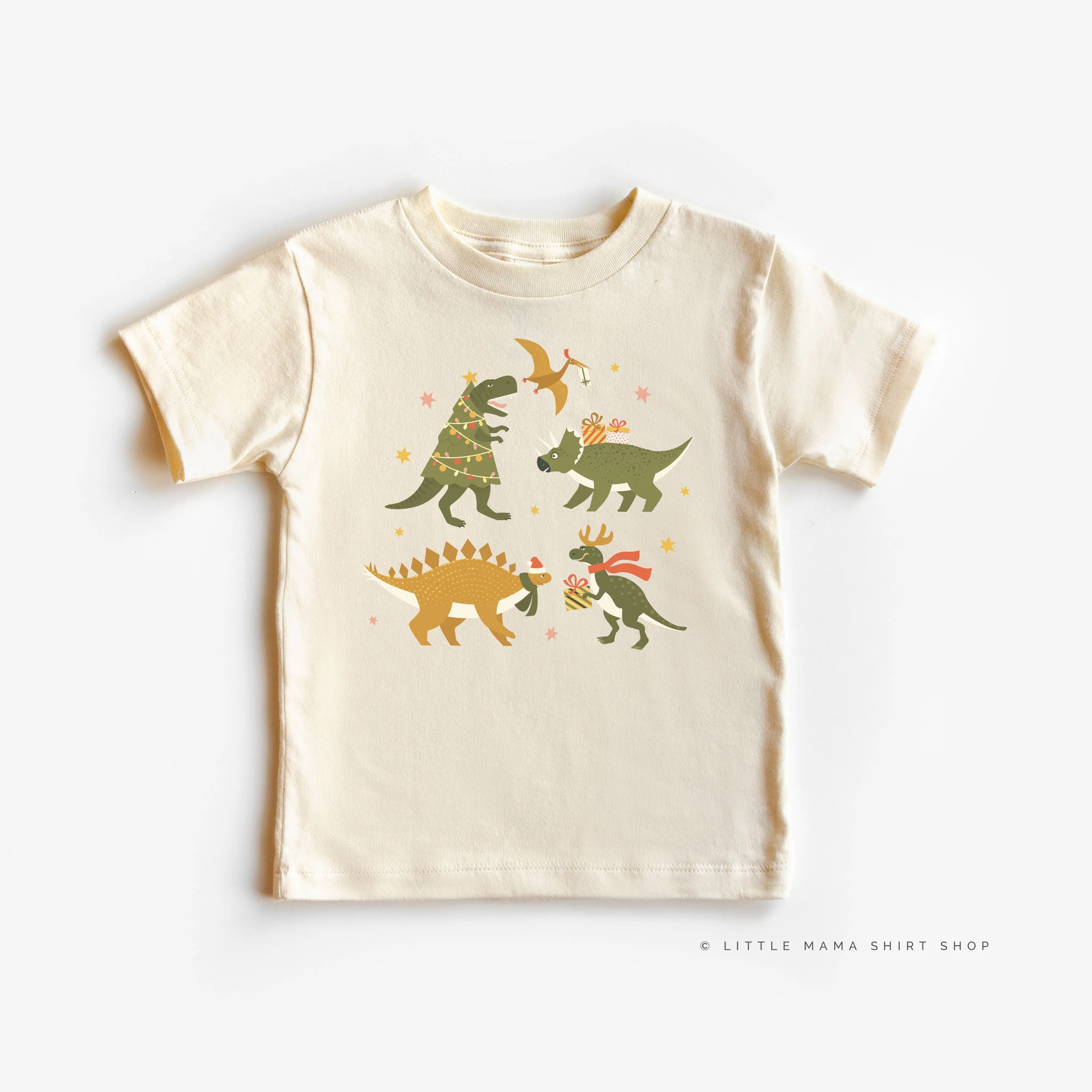 Christmas Dinosaurs - Child Tee