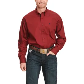 Cinch Men's Solid Burgundy Shirt