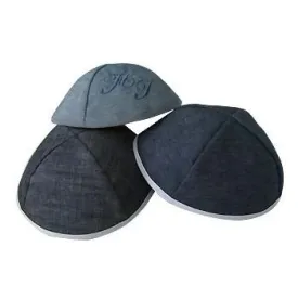 Denim Kippahs Jean Skullcaps