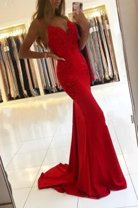 Designer Evening Dress Long Prom Dresses with Open Backs