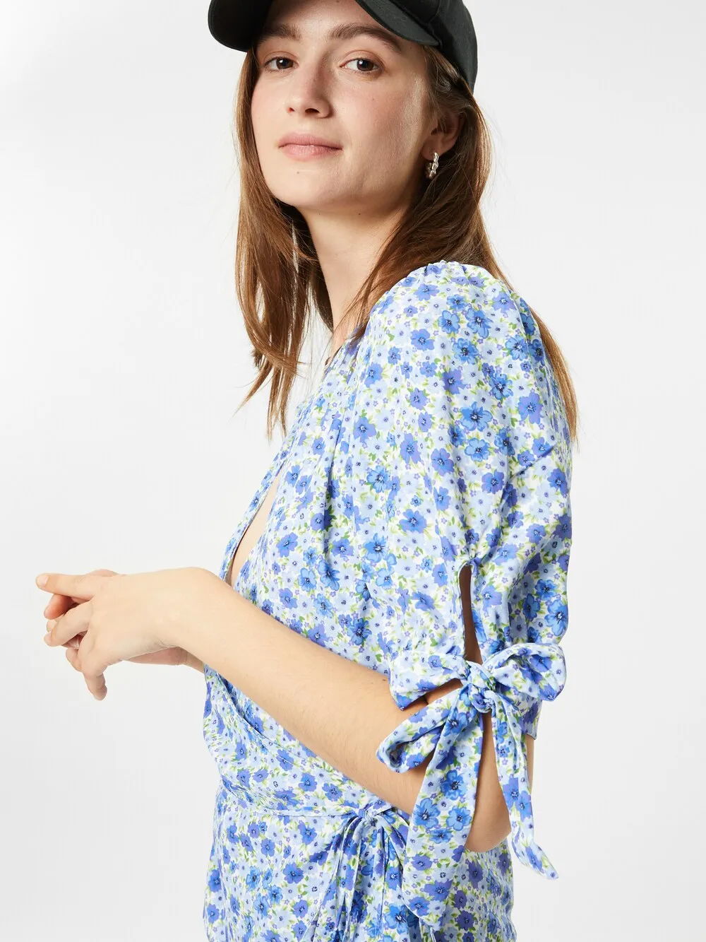 Dorothy Perkins Ditsy blouse, blue/light blue