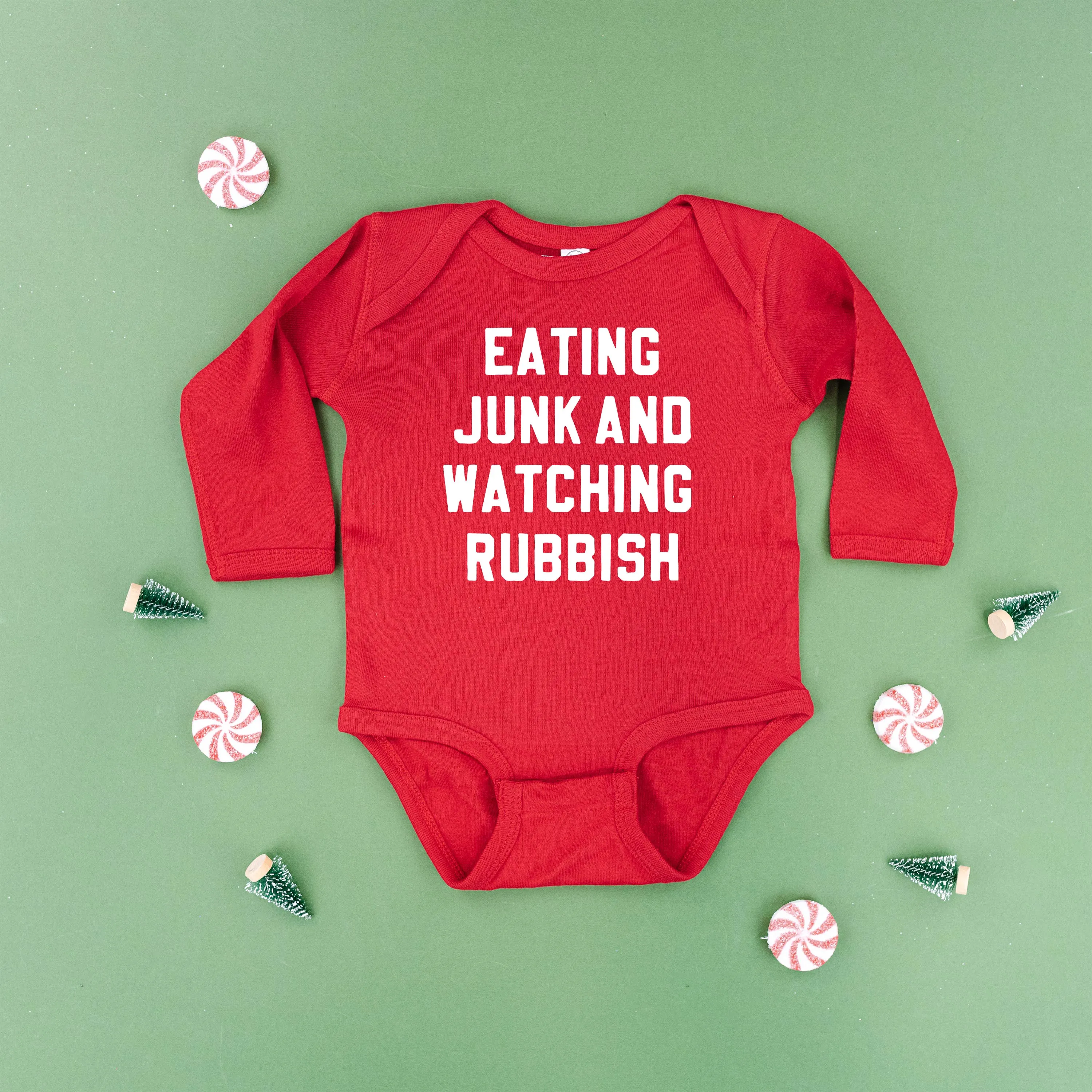 Eating Junk And Watching Rubbish - Child LONG SLEEVE Tee