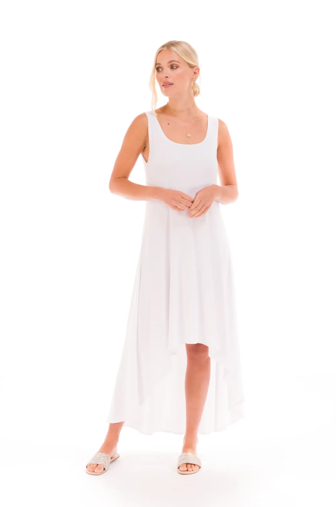 ELFIN DRESS WHITE