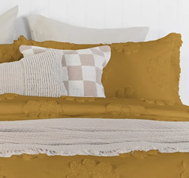 Everlasting Coverlet Set Range Honeycomb