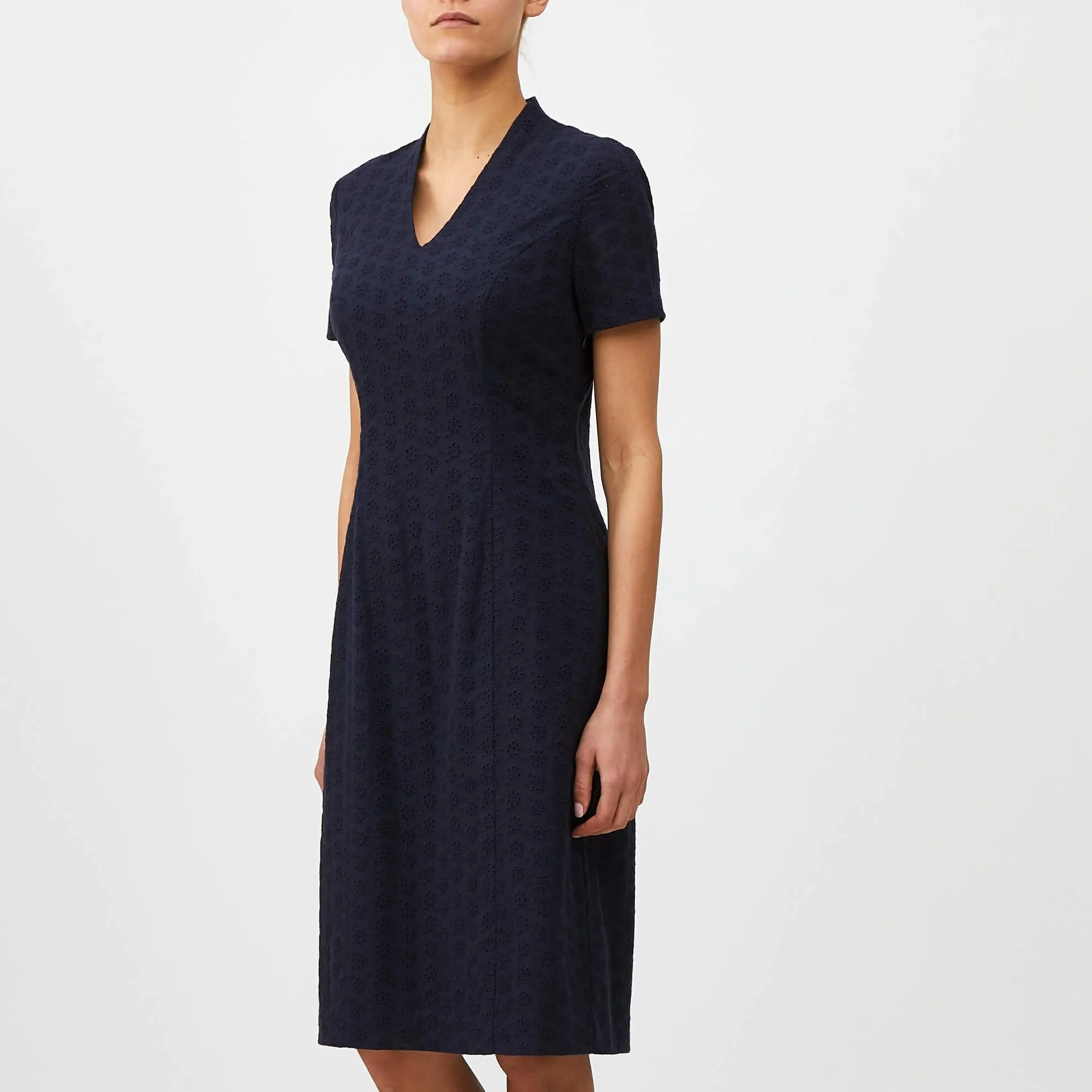 Eyelet Sheath Dress