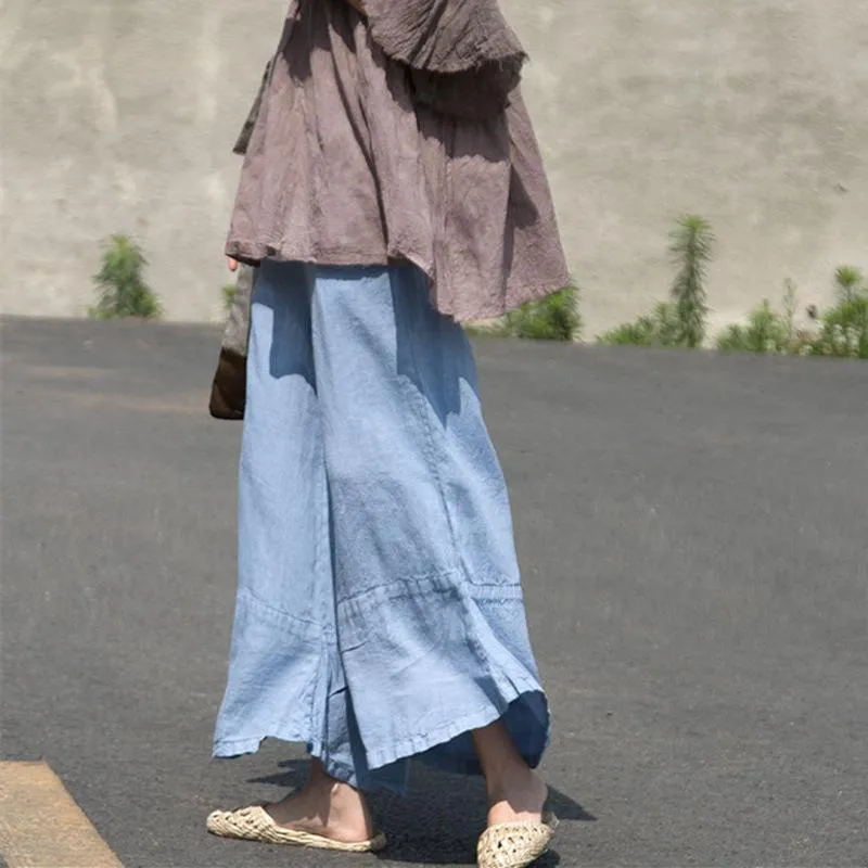 Flowy 3/4 Palazzo Pants | Lotus