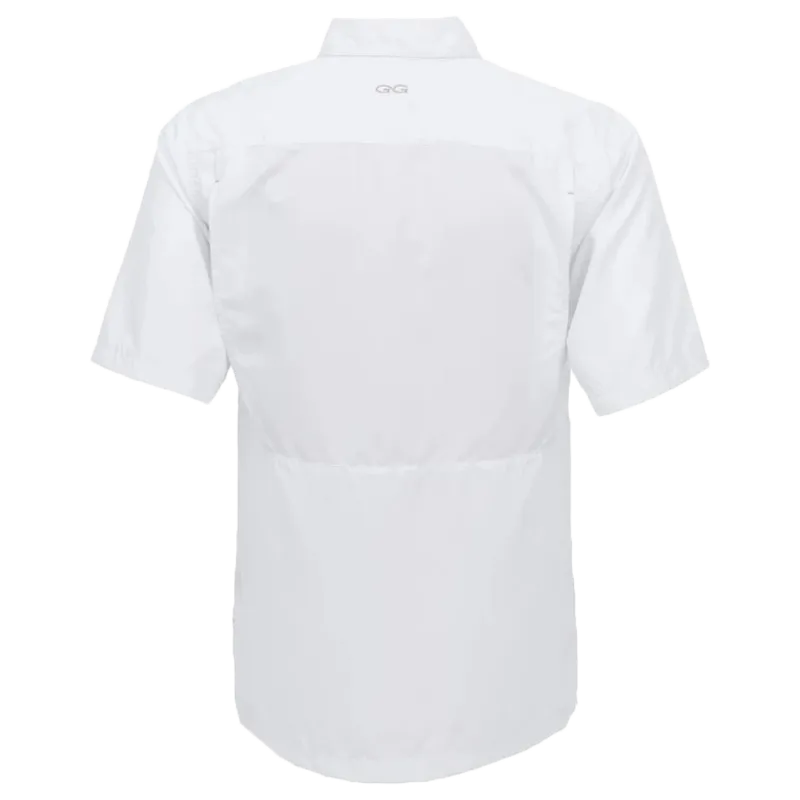 Gameguard Men's Microfiber White Short Sleeve Shirt