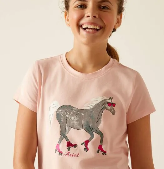 Girl's Ariat Roller Pony Graphic Tee