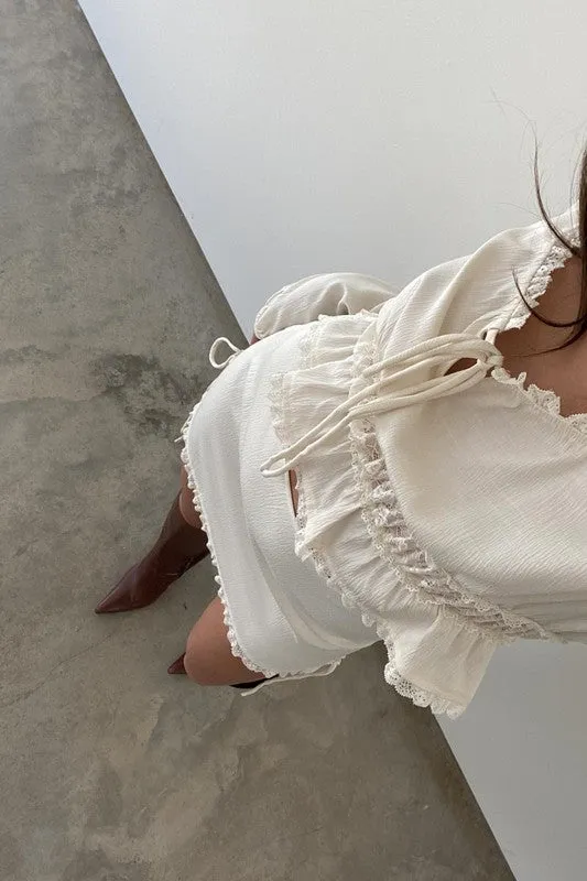 Give me a Ring Lace Blouse