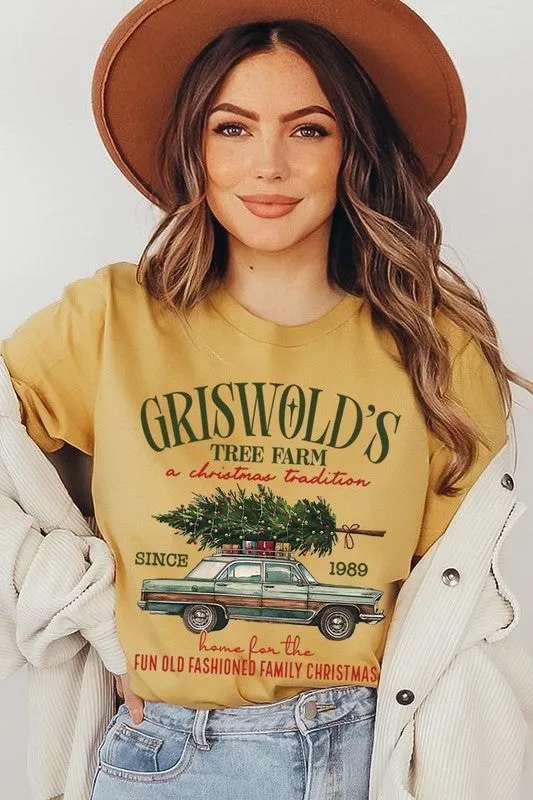 Griswold Christmas Tree Farm Graphic Tee