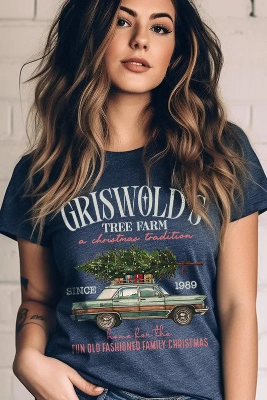 Griswold Christmas Tree Farm Graphic Tee