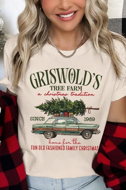 Griswold Christmas Tree Farm Graphic Tee