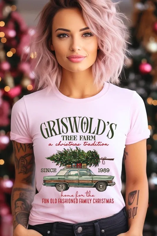 Griswold Christmas Tree Farm Graphic Tee