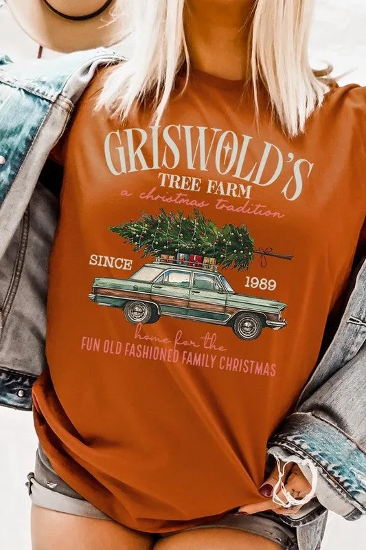 Griswold Christmas Tree Farm Graphic Tee