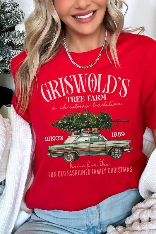 Griswold Christmas Tree Farm Graphic Tee