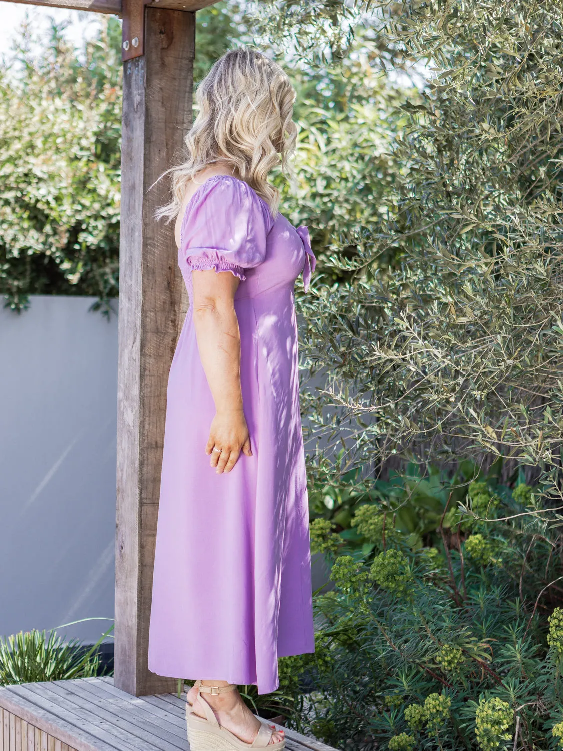 Iris Dress- Lilac