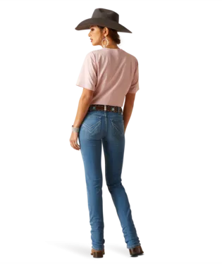 Ladies Ariat R.E.A.L. PR Clover Straight Jean in Minnesota - 10047329