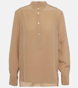 Legendary Stella Mccartney silk blouse, beige