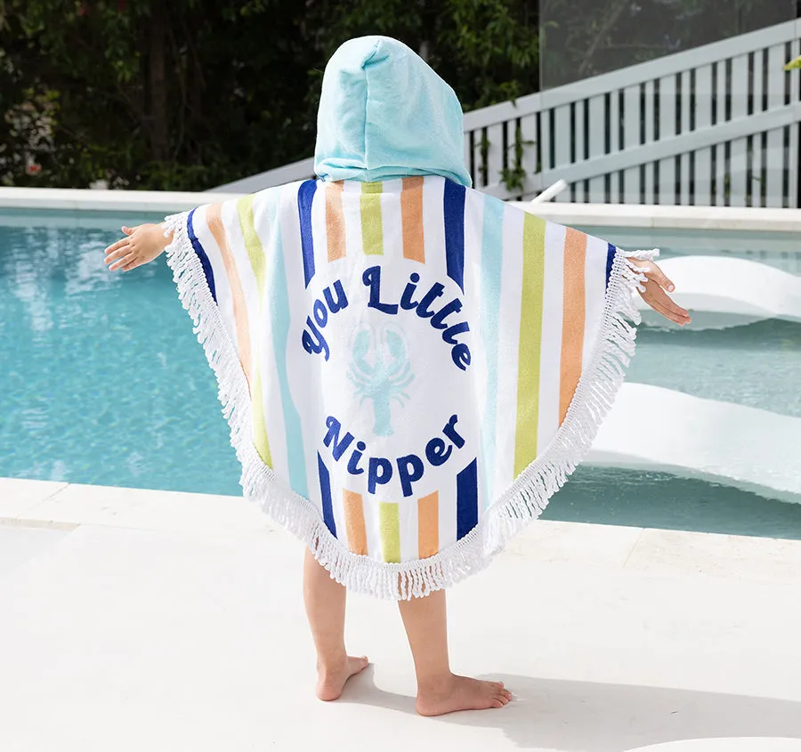 Little Nipper Kids Shaped Poncho