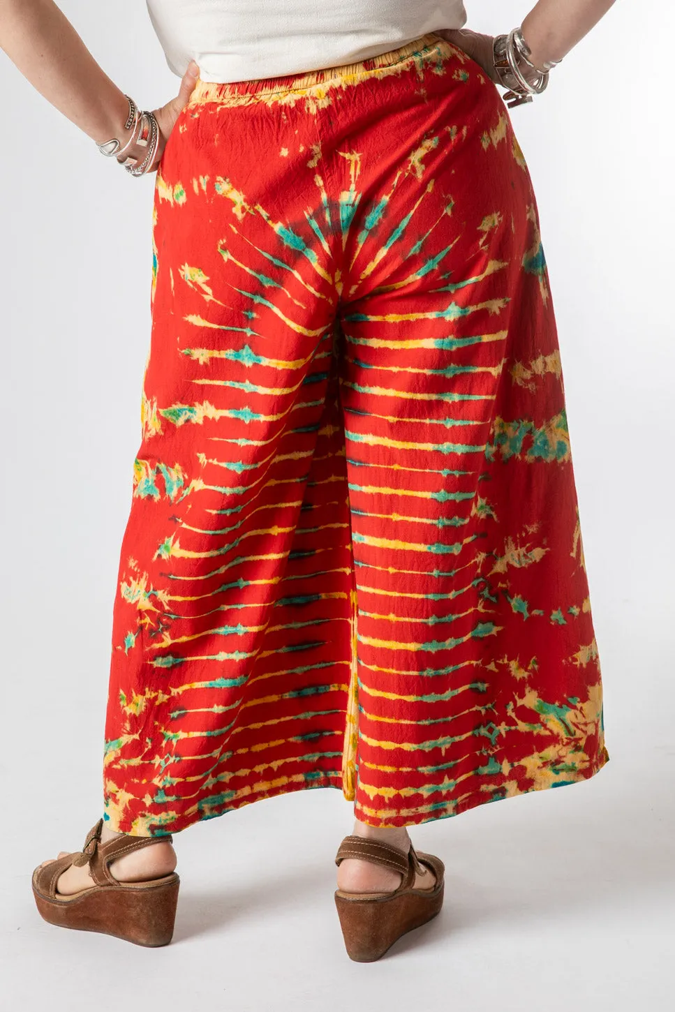 Lung Ta Tie Dye Palazzo Pant