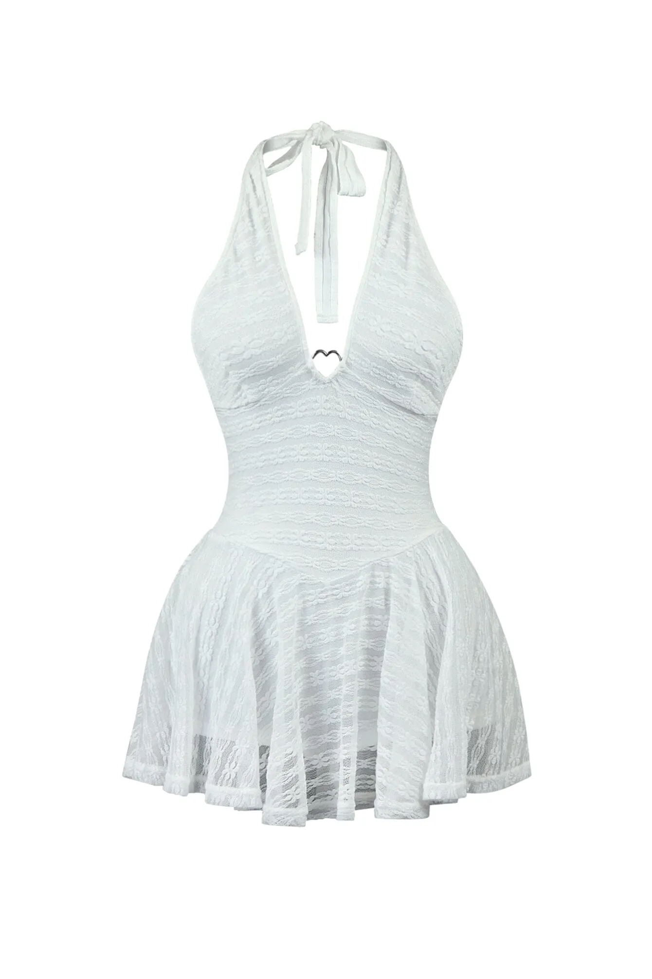 Mallory Halter Neck Mini Dress