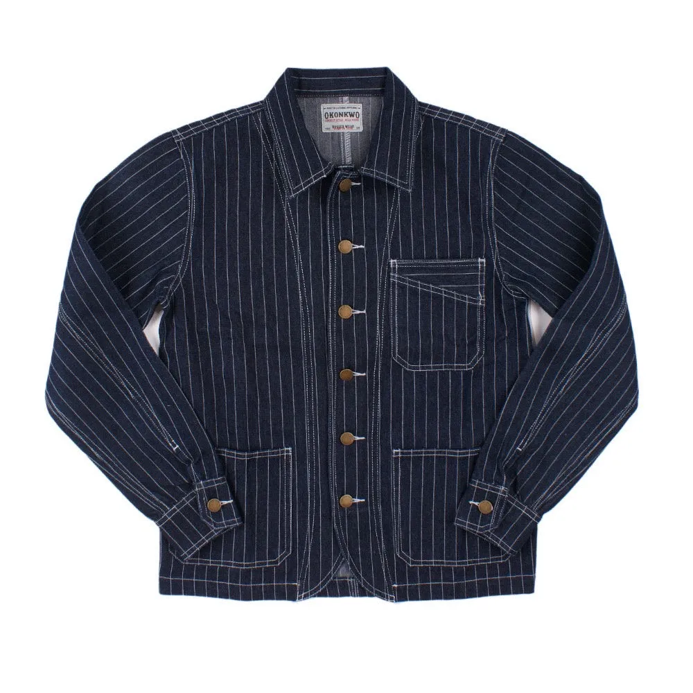 Men's Denim Jacket Striped and Original