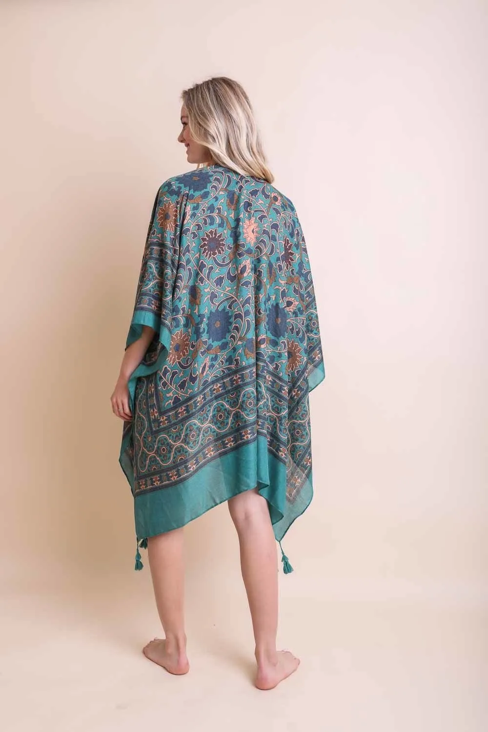 Moroccan Touch Tapestry Kimono