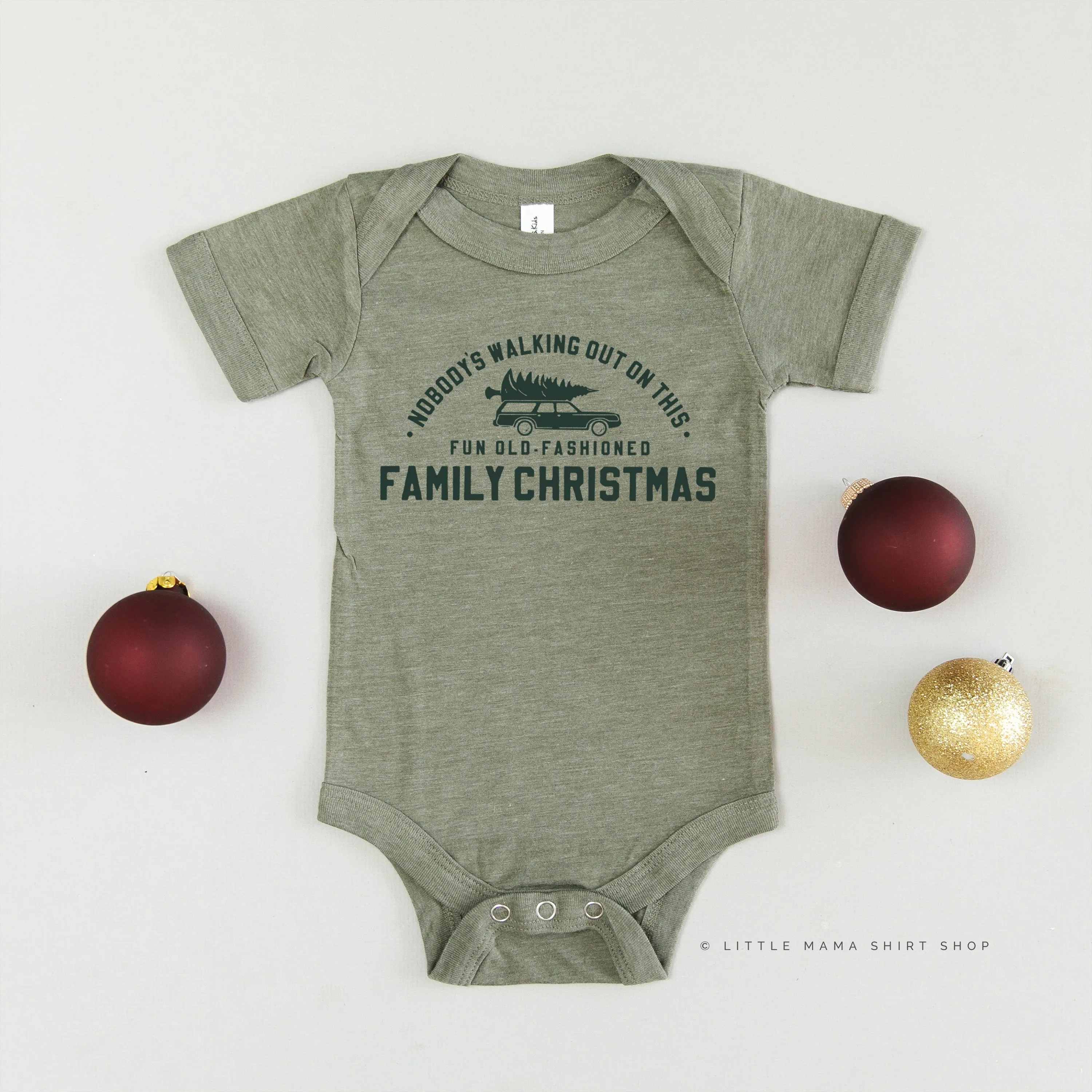 Nobody's Walking Out On This Fun Old-Fashioned Family Christmas - Child Tee