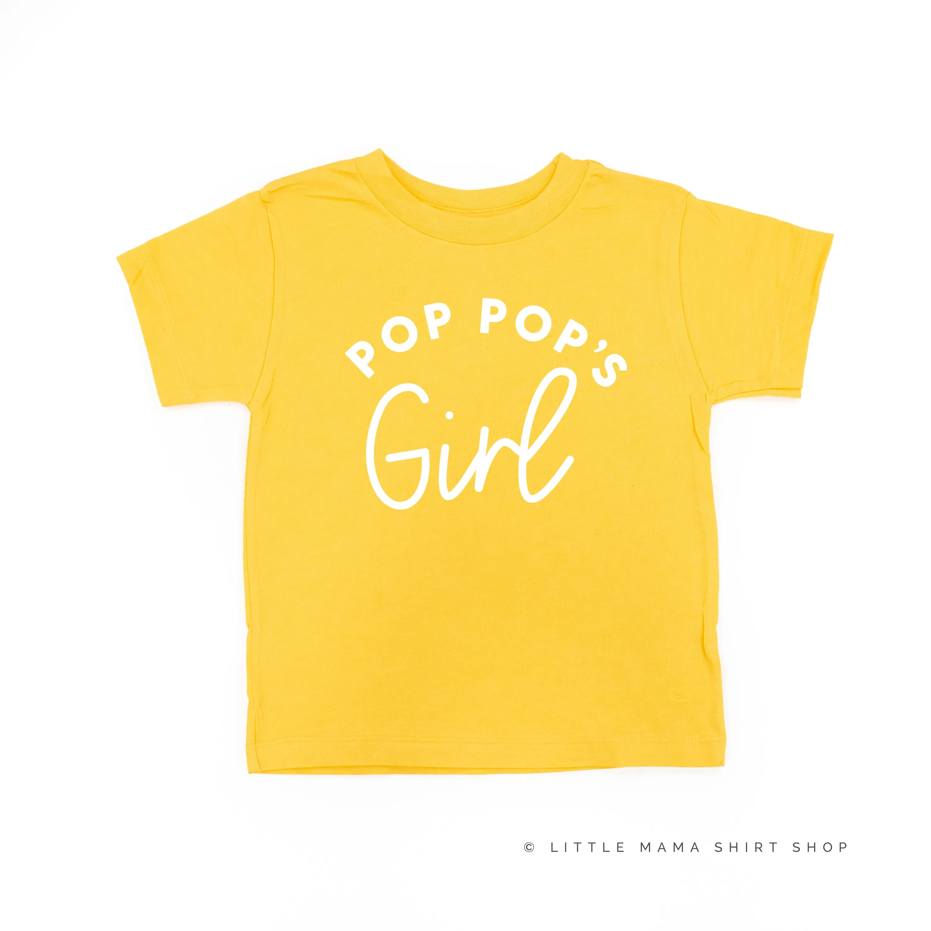 Pop Pop's Girl - Short Sleeve Child Shirt