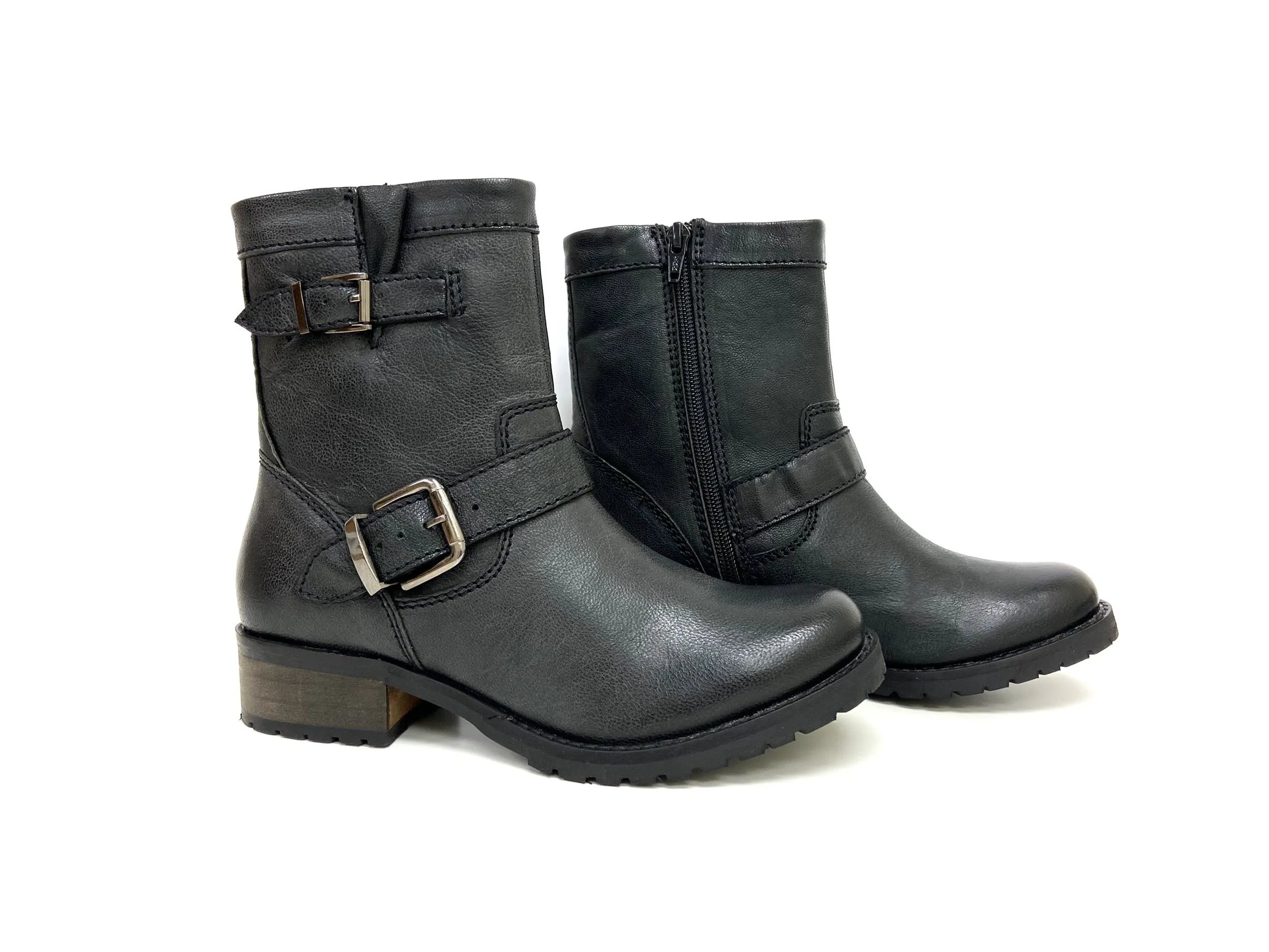 Queen Black Short Riding Boot