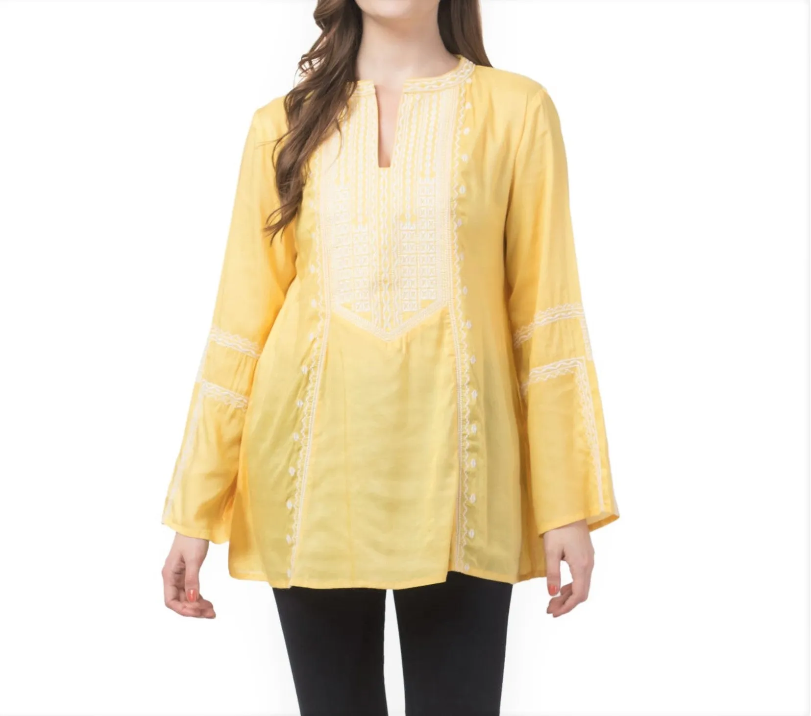 RAJ ALI EMBROIDERED TUNIC