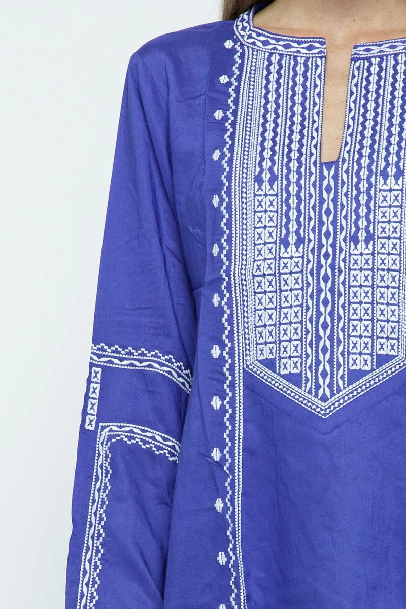 RAJ ALI EMBROIDERED TUNIC